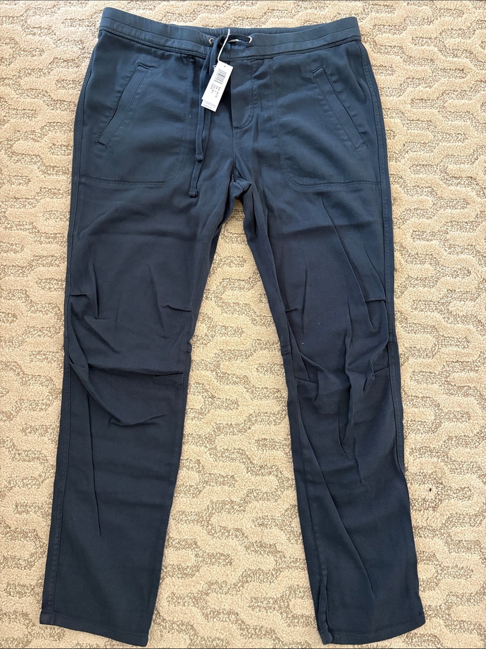 James Perse Navy Track Joggers